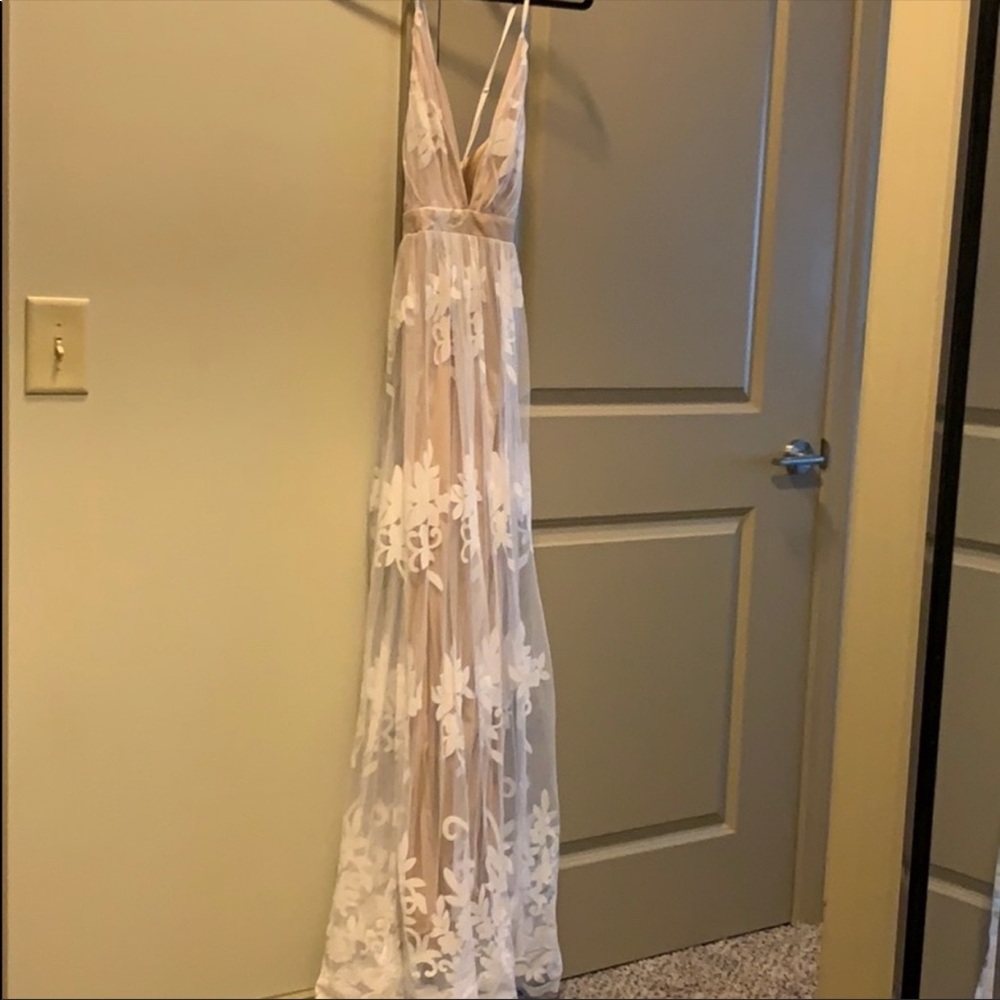 In any event white maxi dress